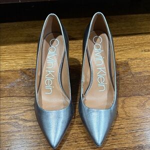 Calvin Klein Women's Metallic Heels
